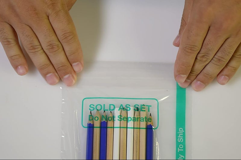 Papapacks 9x12 (1000 count) Self Seal Clear Poly bags with Suffocation Warning, Sold As Set and Ready to Ship - for Shipping and Retail Packaging - Image 3